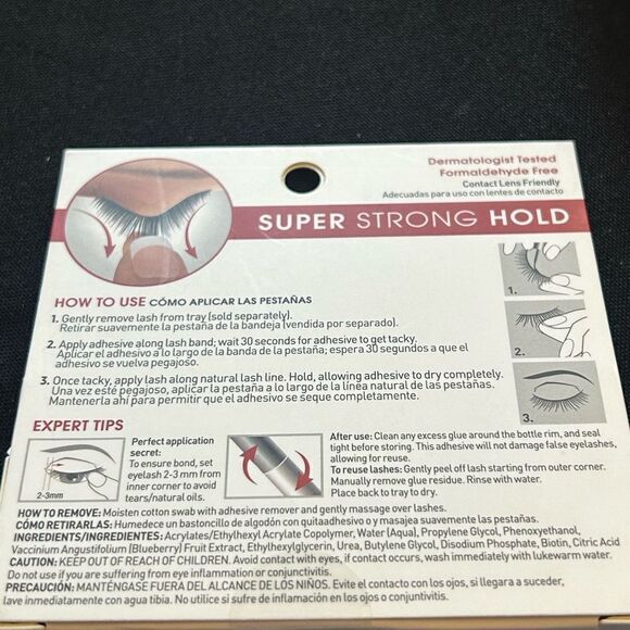 🦋$5 KISS Lash Couture Super Strong Hold Strip Lash Adhesive Clear New - Picture 2 of 7